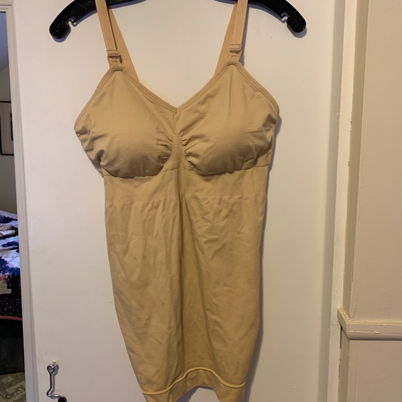 Tops - Nude nursing tank top with pads Tops - Nude nursing tank top with pads
